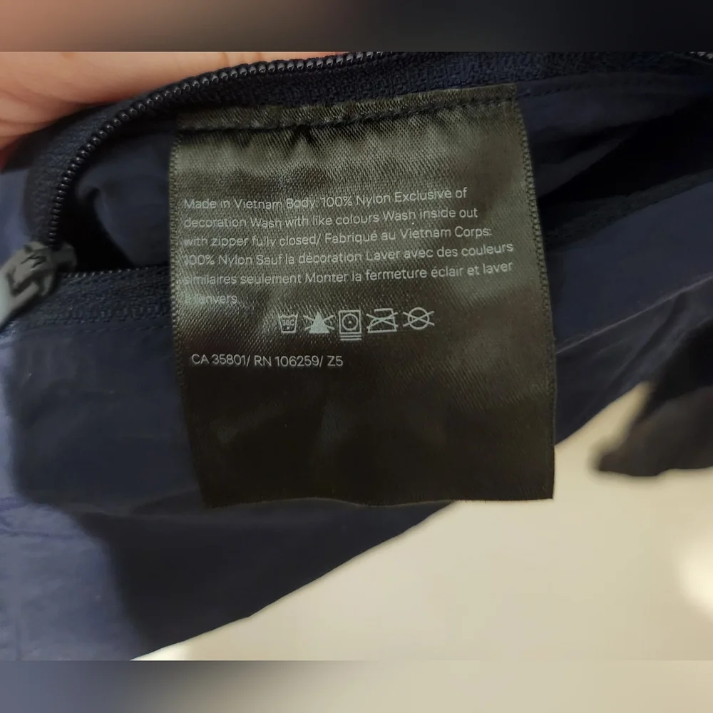 Lululemon Evergreen Anorak Jacket True Navy And Black Womens Size 8 - Picture 5 of 9